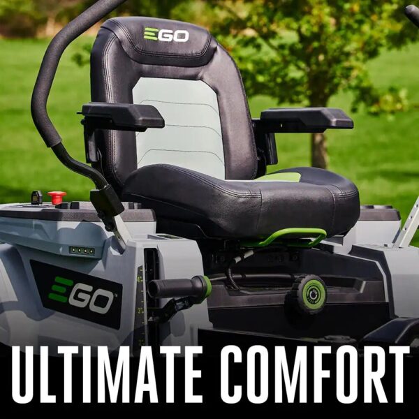 EGO POWER+ Z6 42-in 56-volt Lithium ion Electric Zero-turn riding lawn mower with ( 4 ) 10 Ah Batteries ( Charger Included ) - Image 8