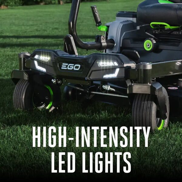 EGO POWER+ Z6 e-Steer 22 HP 42-in 56-volt Lithium ion Electric Zero-turn riding lawn mower with ( 4 ) 12 Ah Batteries ( Charger Included ) - Image 12