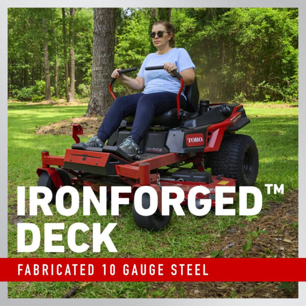 Toro TimeCutter MAX MyRIDE 54-in 23 -HP V-twin Gas Zero-turn Riding Lawn Mower - Image 4