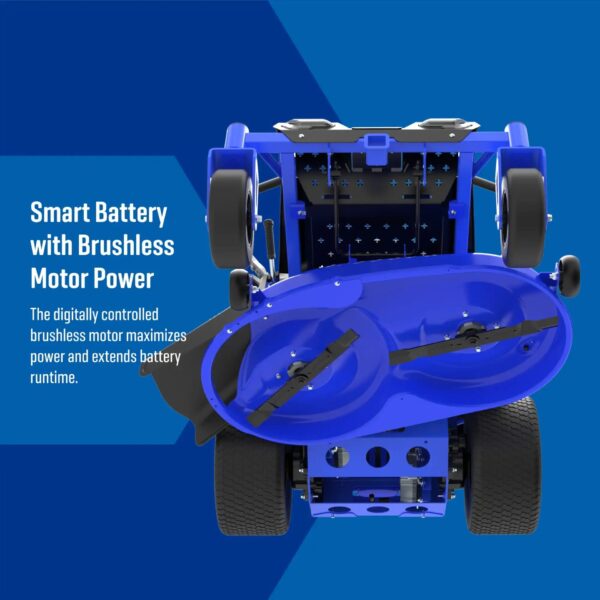 Kobalt Crossover 42-in 80-volt Lithium ion Electric Zero-turn riding lawn mower with ( 6 ) 5 Ah Batteries ( Charger Included ) - Image 4