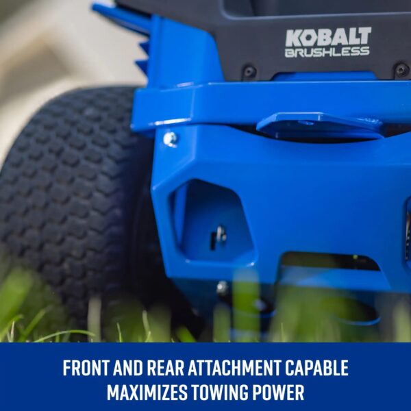 Kobalt Crossover 42-in 80-volt Lithium ion Electric Zero-turn riding lawn mower with ( 6 ) 5 Ah Batteries ( Charger Included ) - Image 12
