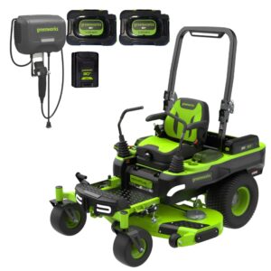 Greenworks Maximus 54-in 31 -HP Brushless motor Battery Zero-turn Riding Lawn Mower (CARB)