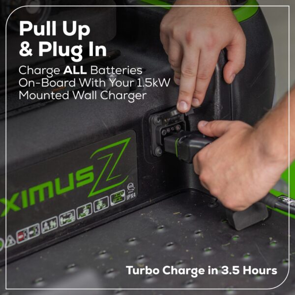 Greenworks Maximus 60-in 40 -HP Brushless motor Battery Zero-turn Riding Lawn Mower (CARB) - Image 15