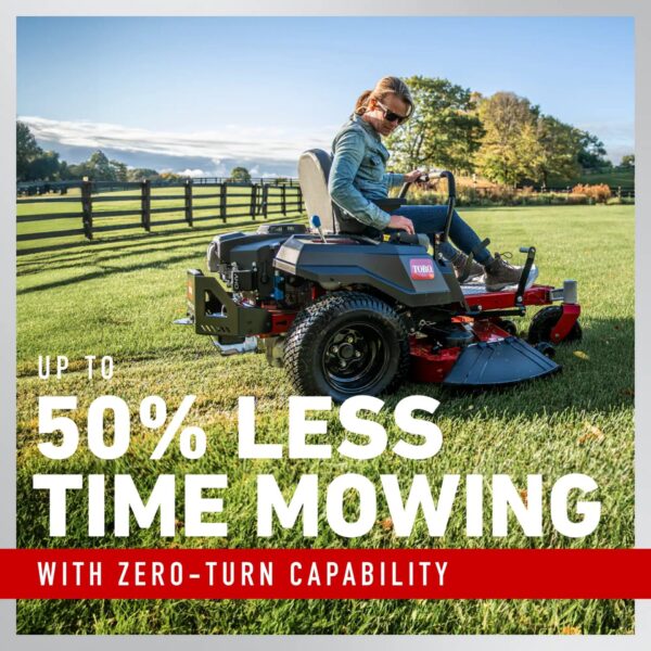 Toro TimeCutter MyRIDE 42-in 22 -HP V-twin Gas Zero-turn Riding Lawn Mower - Image 3