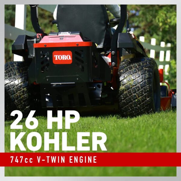 Toro Titan MAX 60-in 26 -HP V-twin Gas Zero-turn Riding Lawn Mower - Image 3