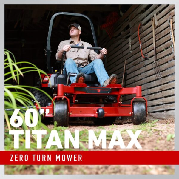 Toro Titan MAX 60-in 26 -HP V-twin Gas Zero-turn Riding Lawn Mower - Image 4