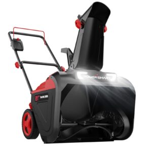 40V 21'' Single Stage Push Cordless Snow Blower w/ Battery & Charger HB2421A