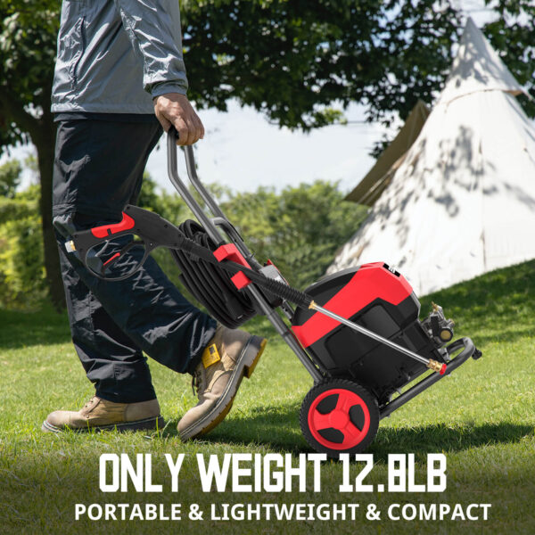 2200PSI 1.2GPM Electric Pressure Washer DB1001 - Image 3