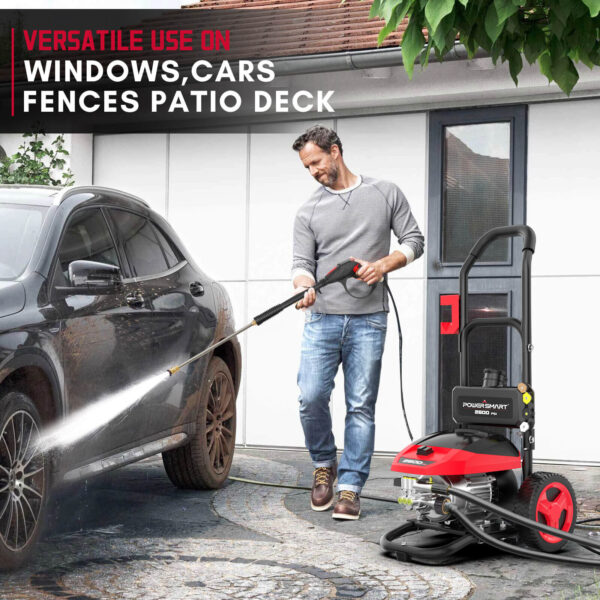 2600PSI 1.2GPM Electric Pressure Washer DB1002 - Image 8