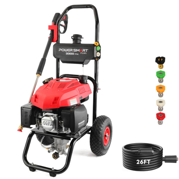 3300PSI 2.5GPM 201cc Gas Pressure Washer DB1050 - Image 3
