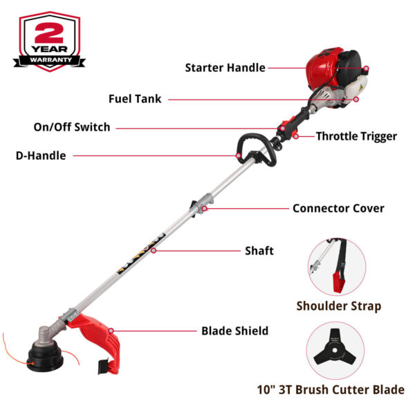 37.7cc 4 Stroke Gas String Trimmer PS4531 - Image 2