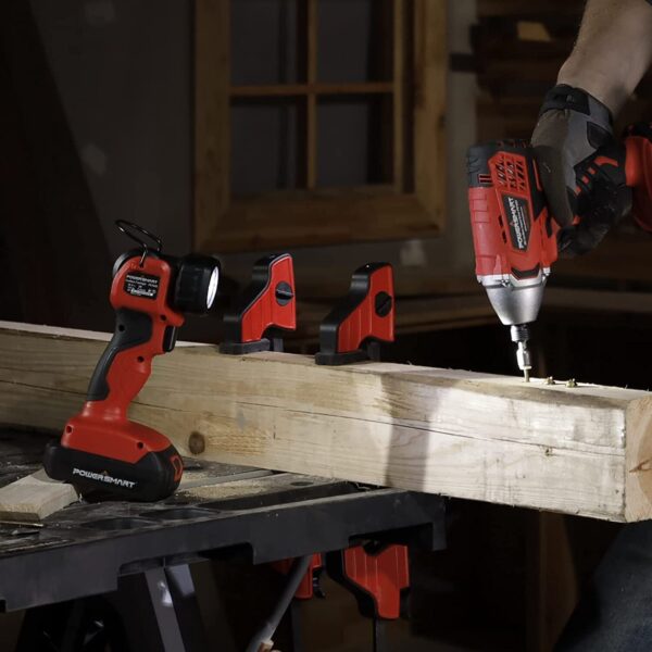 20V LED Work Light w/ 90° Pivoting Head (Tool Only) - Image 5