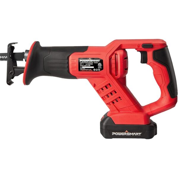 Cordless Reciprocating Saw with 20V 2.0Ah Battery and Charger for Wood, Metal PVC Cutting PS76415A - Image 8