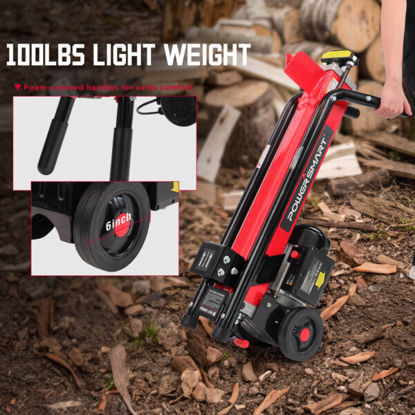 6-Ton 15 Amp Hydraulic Wood Splitter PS9006 - Image 6