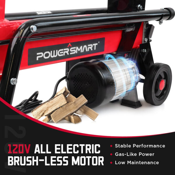 6-Ton 15 Amp Hydraulic Wood Splitter PS9006 - Image 4