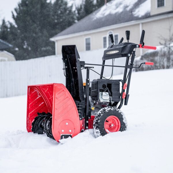 26'' 252cc Two Stage Gas Snow Blower w/ Electric Start DB7109D-W - Image 6