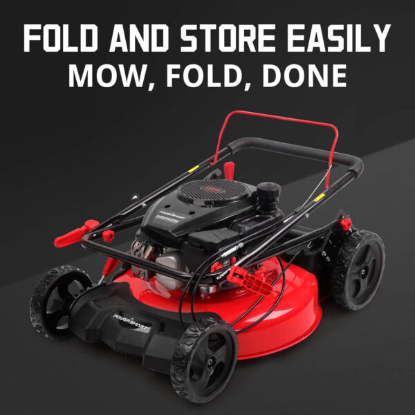 21" 144cc Gas Push 3-in-1 Lawn Mower DV8621P - Image 7