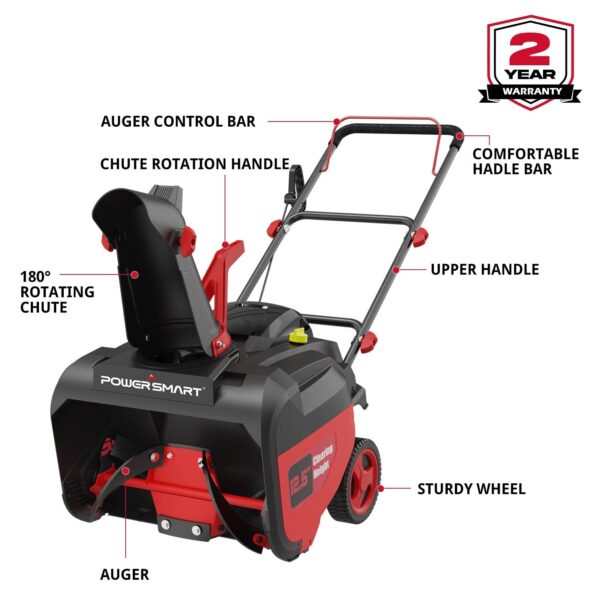21'' 212cc Single Stage Gas Snow Blower DB7006B(old) - Image 2