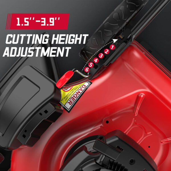21" 125cc Gas Push 2-1 Lawn Mower w/ B&S 300E Engine B8721C - Image 7