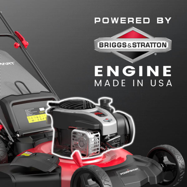 21" 140cc Gas Self-Propelled Lawn Mower with B&S 550E Engine B8621S - Image 4