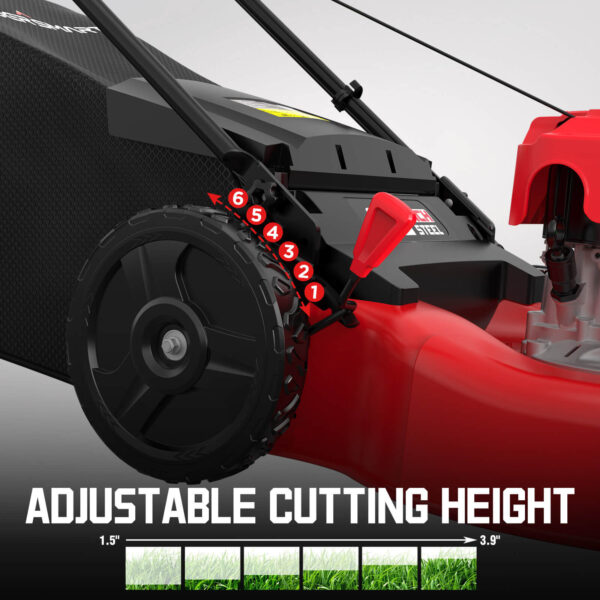 22" 170cc Gas Self-Propelled 3-in-1 Lawn Mower V8622S1 - Image 4
