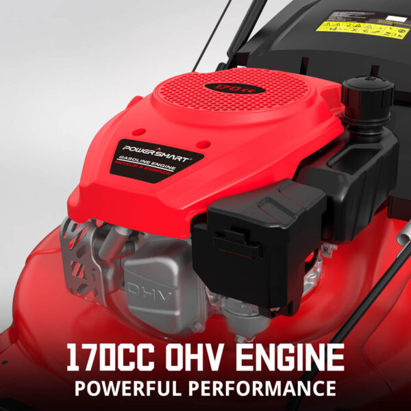 22" 170cc Gas Self-Propelled 3-in-1 Lawn Mower V8622S1 - Image 3