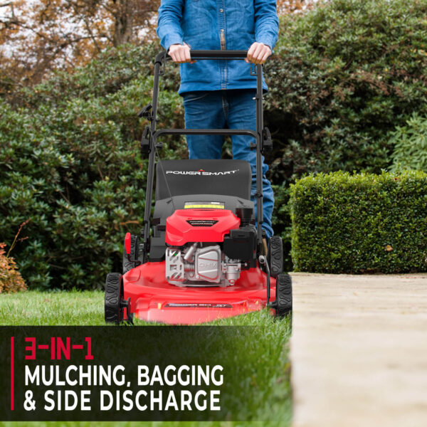 22" 170cc Gas Self-Propelled 3-in-1 Lawn Mower V8622S1 - Image 8