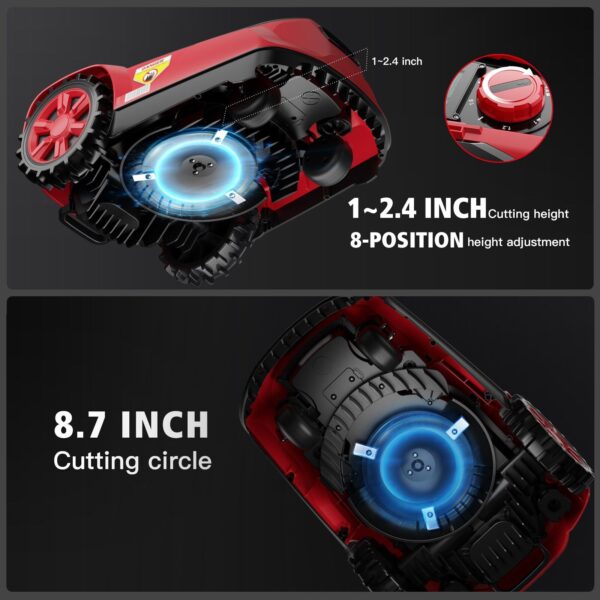 20V Robotic Lawn Mower PDL08A - Image 8