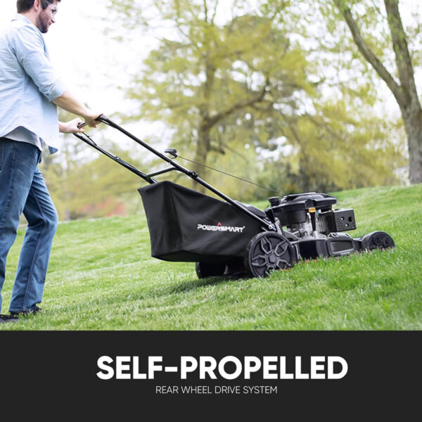 22" 170cc Gas Self-Propelled 3-in-1 Lawn Mower V8622S - Image 3