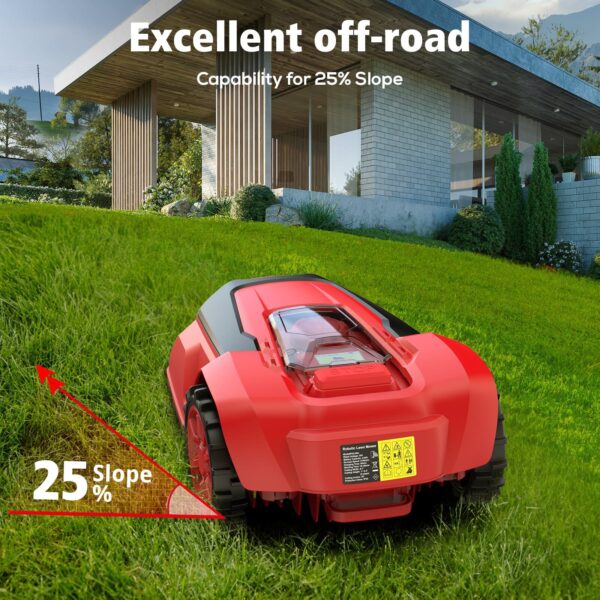 20V Robotic Lawn Mower PDL08A - Image 4