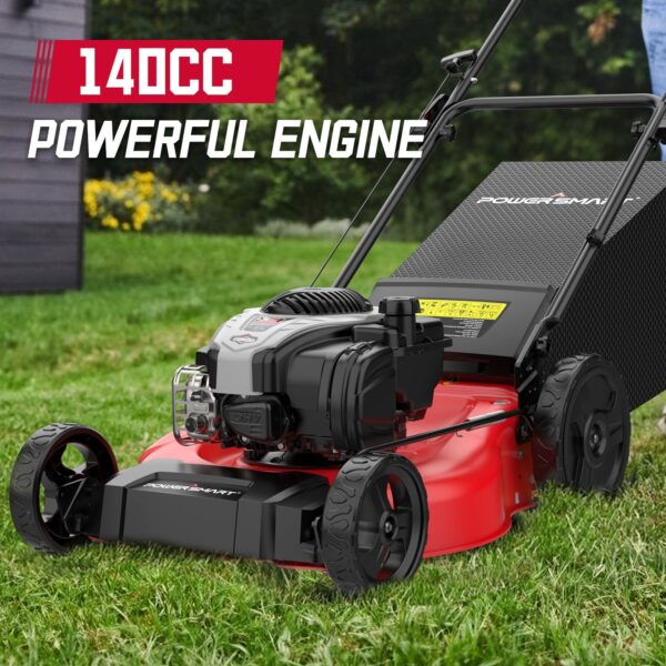 21" 140cc Gas Push Lawn Mower w/ B&S 550EX Engine B8721P - Image 6