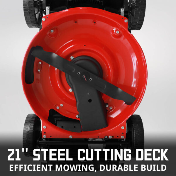 21" 144cc Gas Push 3-in-1 Lawn Mower DV8621P - Image 5