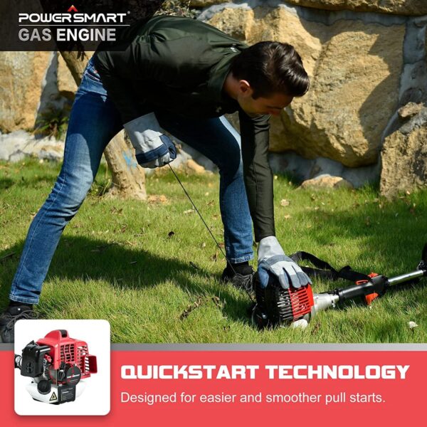 25.4cc 16" Gas String Trimmer & Edger PS4532 - Image 6