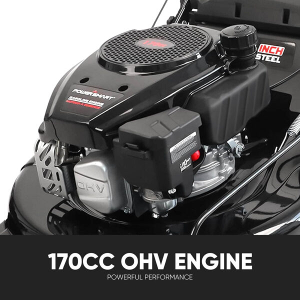 22" 170cc Gas Self-Propelled 3-in-1 Lawn Mower V8622S - Image 6