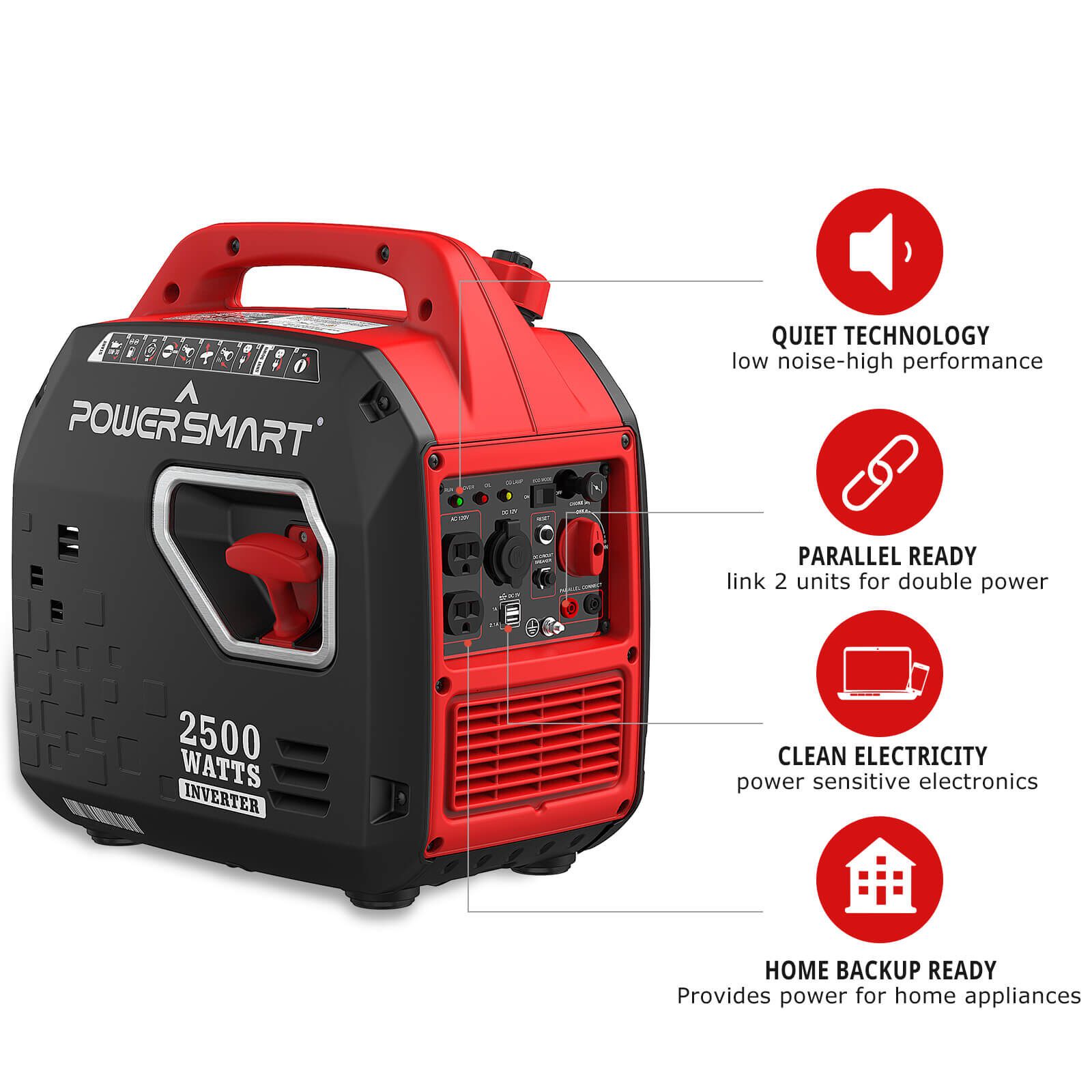 2500W Inverter Gas Generator PS5020W - Image 7