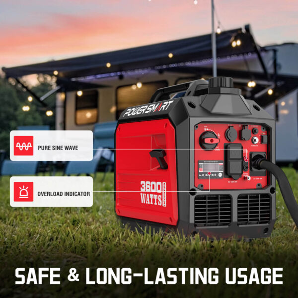 3600W Inverter Gas Generator HB5035 - Image 6