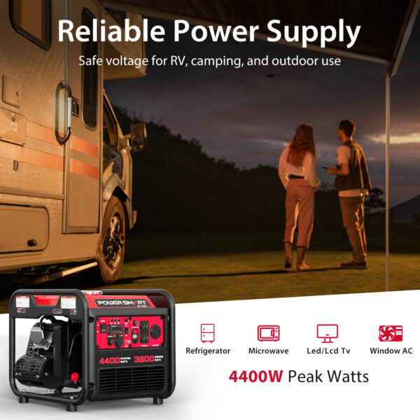 4400W Open Frame Gas Inverter Generator DL5040 - Image 4