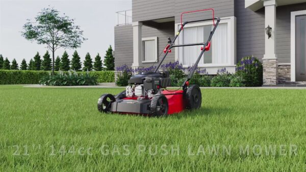 21'' 144cc Gas Push 2-in-1 Lawn Mower V8721C - Image 3