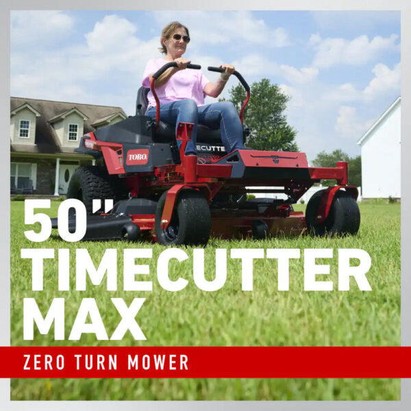 Toro TimeCutter MAX 50-in 22 -HP V-twin Gas Zero-turn Riding Lawn Mower - Image 4
