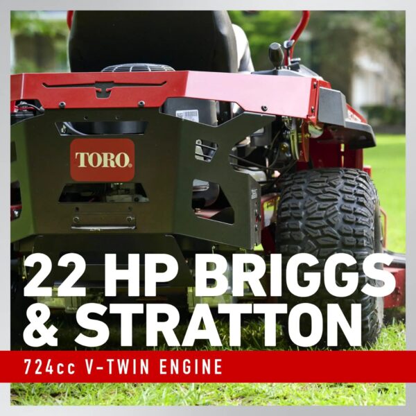 Toro TimeCutter MAX 50-in 22 -HP V-twin Gas Zero-turn Riding Lawn Mower - Image 5