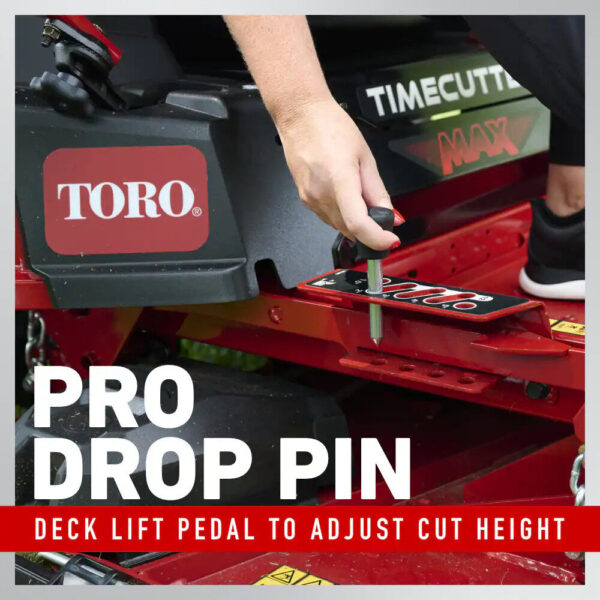 Toro TimeCutter MAX 50-in 22 -HP V-twin Gas Zero-turn Riding Lawn Mower - Image 9