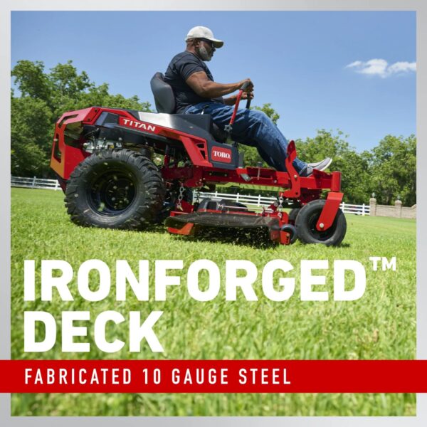 Toro Titan MyRIDE 60-in 26 -HP V-twin Gas Zero-turn Riding Lawn Mower - Image 7