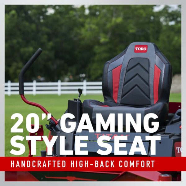 Toro Titan MyRIDE 60-in 26 -HP V-twin Gas Zero-turn Riding Lawn Mower - Image 10