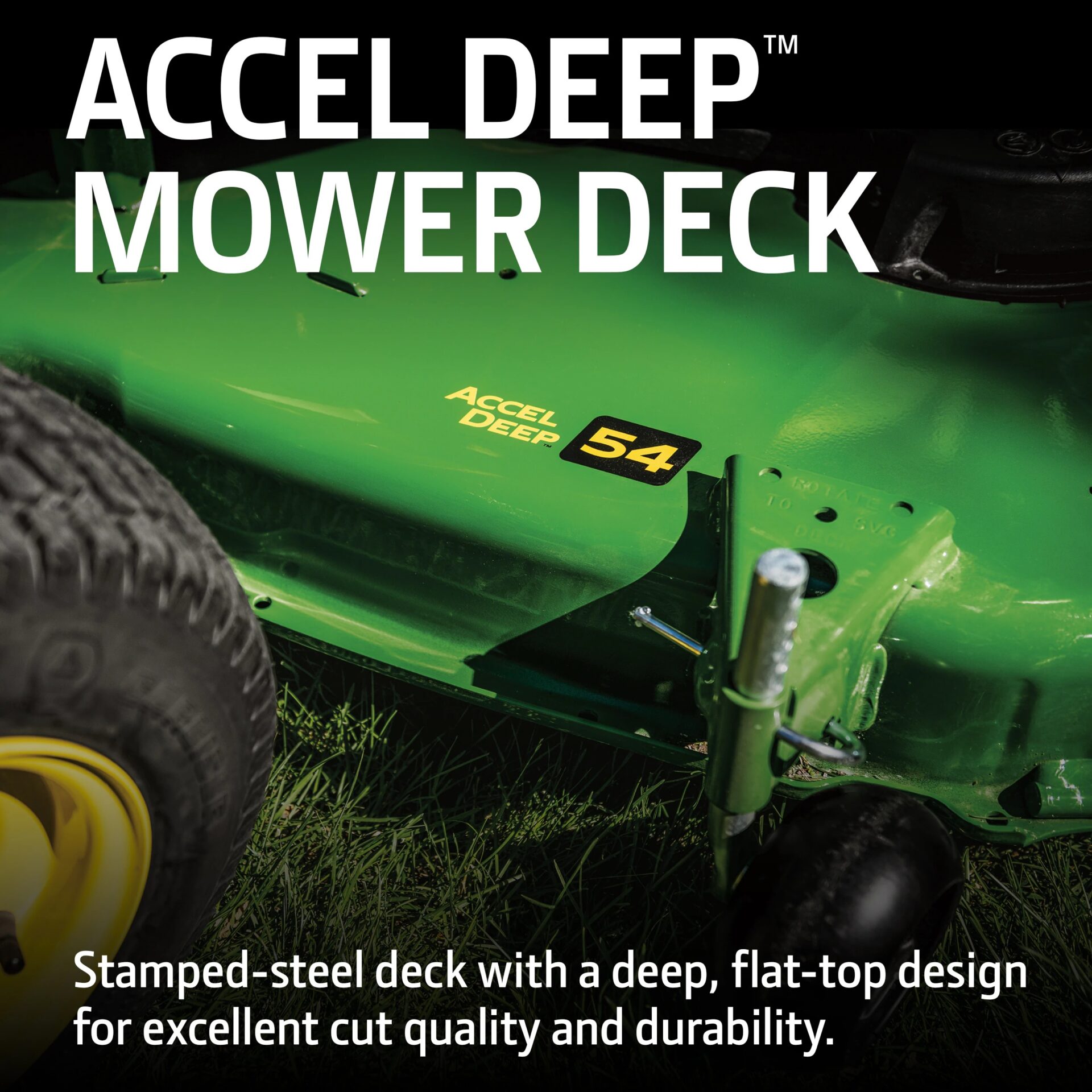 John Deere Z330M ZTrak 54-in 23 -HP V-twin Gas Zero-turn riding lawn mower - Image 4